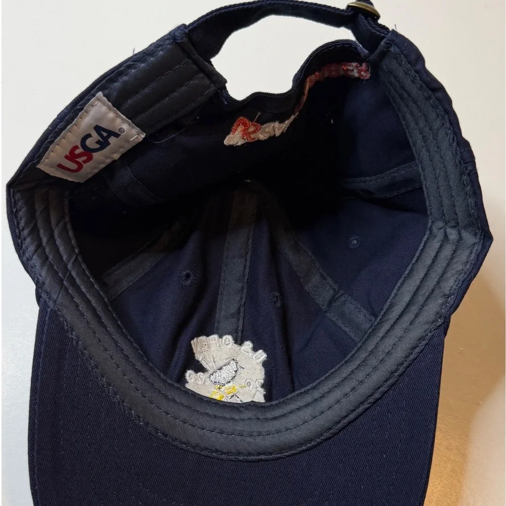 USGA 2020 US Open Winged Foot Golf Hat Navy Blue Adjustable Member Cap